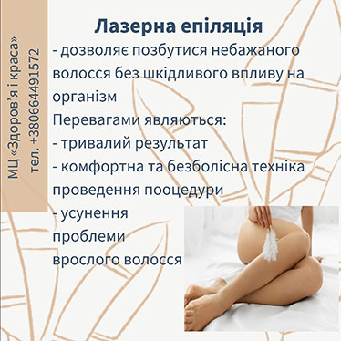 Лазерна епіляція